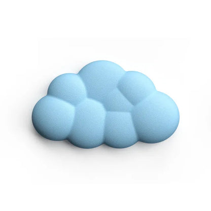 Mouse pad with wrist rest keyboard cloud anti-slip memory foam desktop office gamer mouse wrist rest