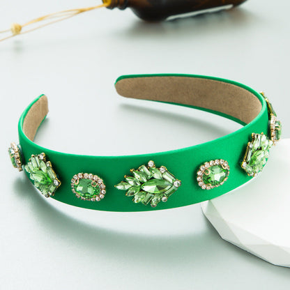 New Ins Fashionable Retro Baroque Headband South Korean High Sense Hair Accessories Face Wash Headwear