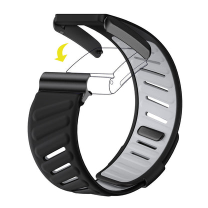 SportFlex Soft-Touch Silicone Wrist Band: a waterproof and sweatproof replacement band that is compatible with the WHOOP 4.0 HRM
