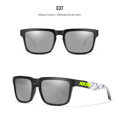 Classic polarized sunglasses for men and women ultra light driving glasses colorful real film sunglasses