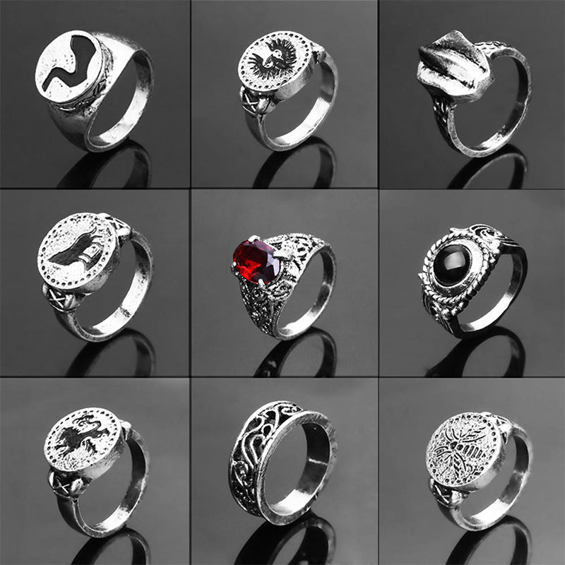 Dark Souls Ring European and American Fashion Retro Style Ring