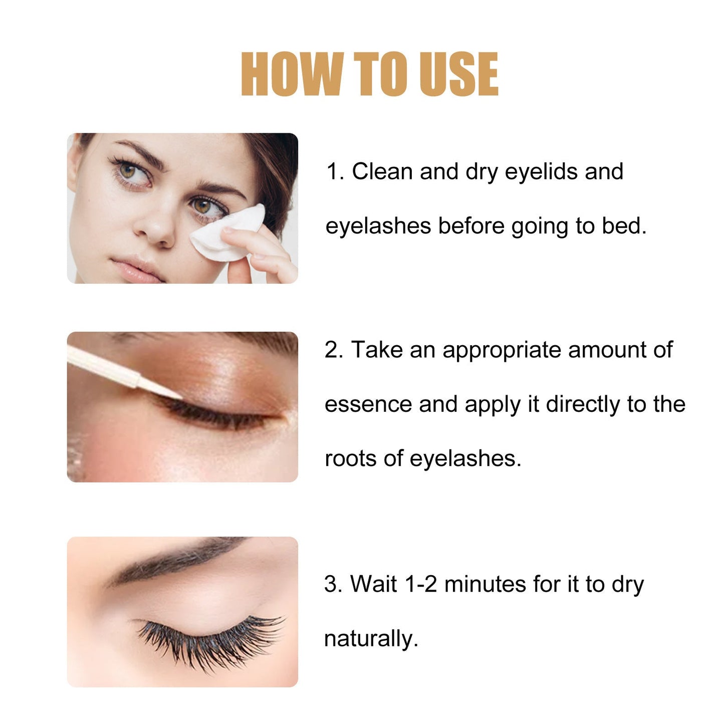 Mascara, Thickly Moisturizes, Slender, Long, Black, Voluminous, Beautiful, Gentle And Long-Lasting