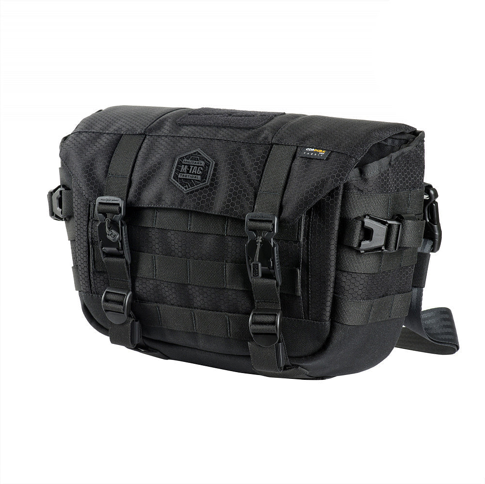 M-Tac Messenger Bag Elite Hex Black