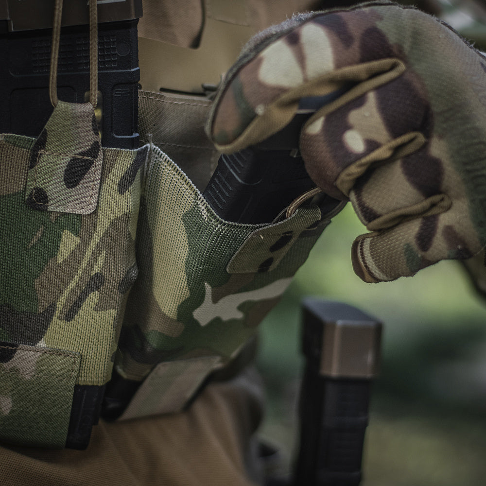 M-Tac Elastic Triple Mag Pouch Elite Laser Cut