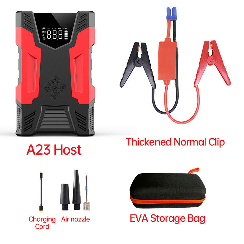 12V Lithium  Booster Jump Starter and Air Compressor