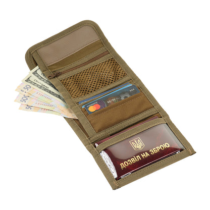 M-Tac Wallet With Patch Panel Gen.II Elite