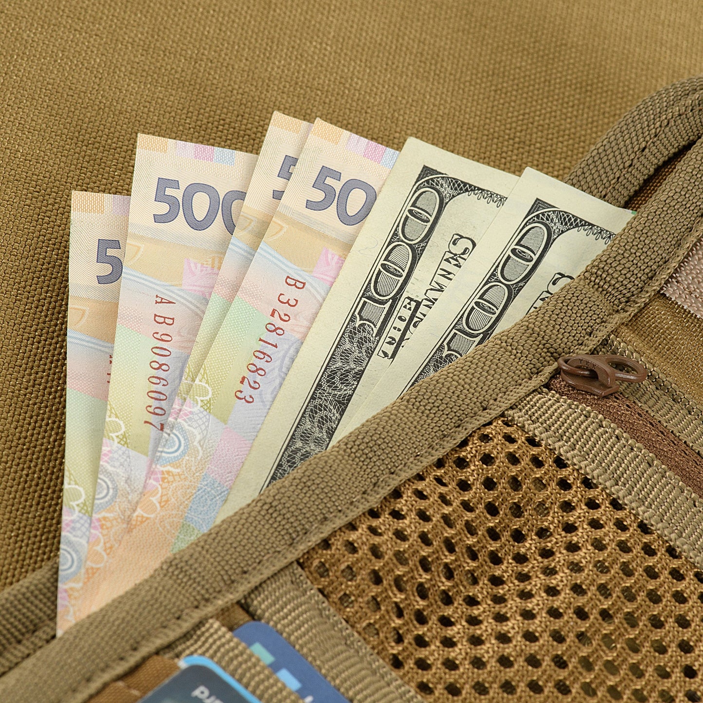 M-Tac Wallet With Patch Panel Gen.II Elite