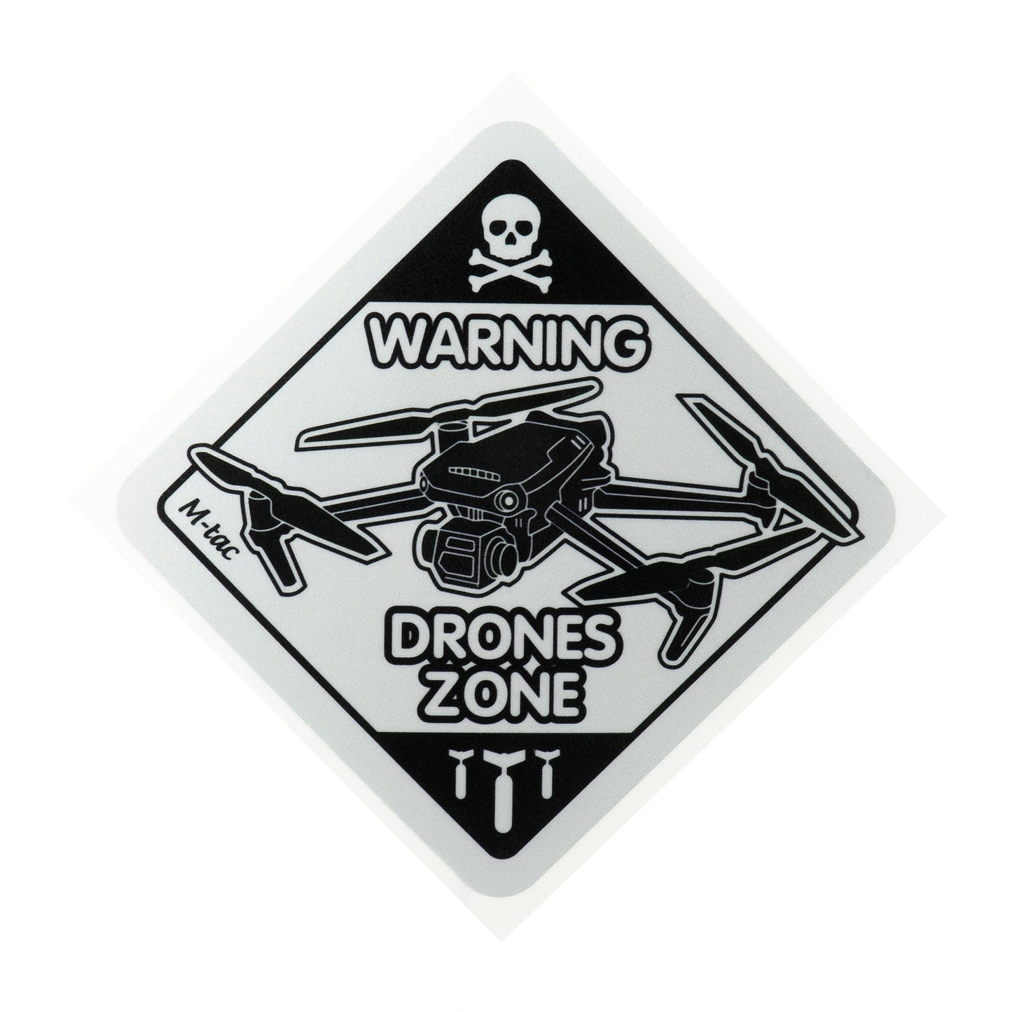 M-Tac Sticker Drones Zone Reflective