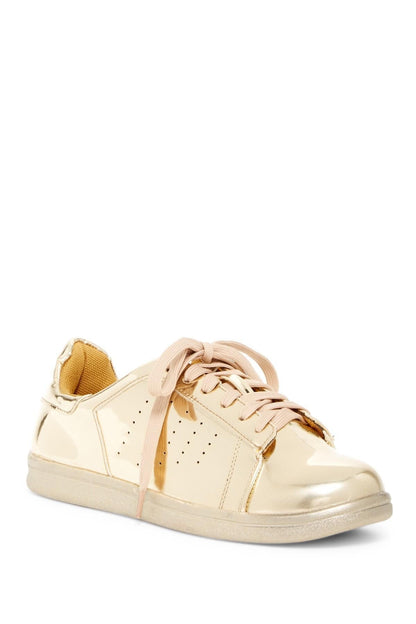 Metallic mirror Sneakers