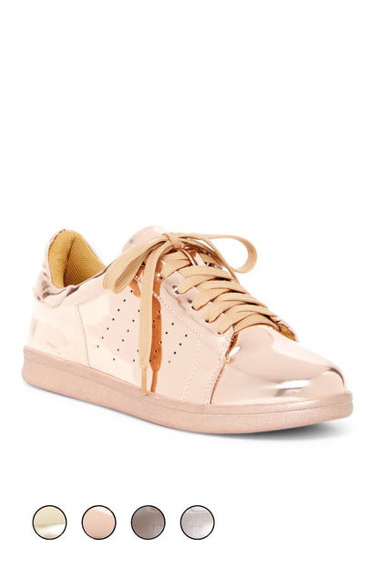 Metallic mirror Sneakers