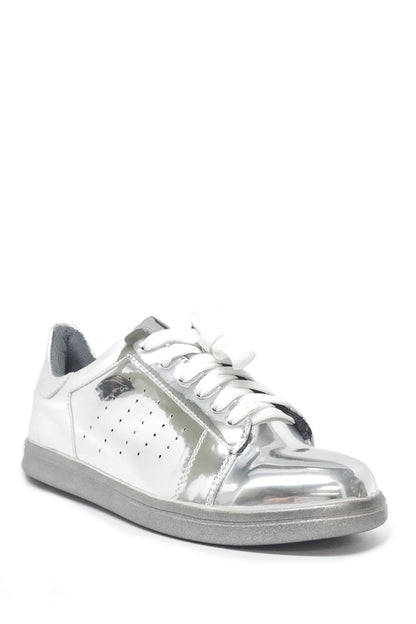 Metallic mirror Sneakers