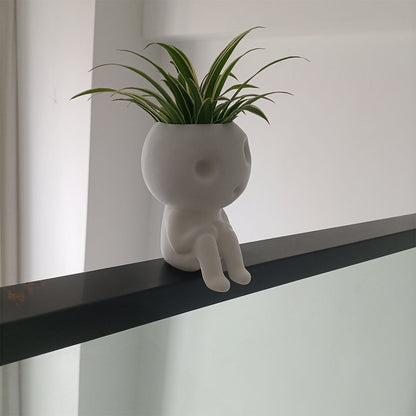 Cute Tree Elf Succulent Flower Pot Indoor Gardening Planter Decorative Wholesale Home Decor