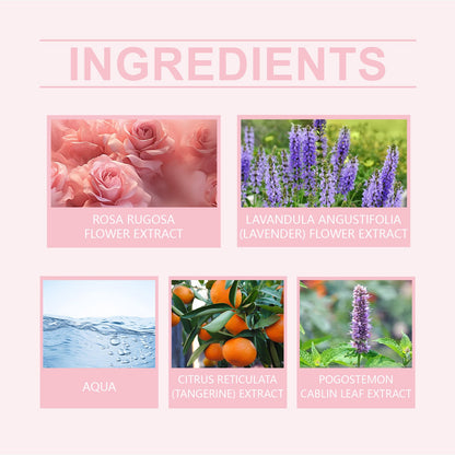 Pink Rose Fragrance Essential Oil, Mild Natural Fresh Fragrance Fragrance Portable Women's Eau De Toilette