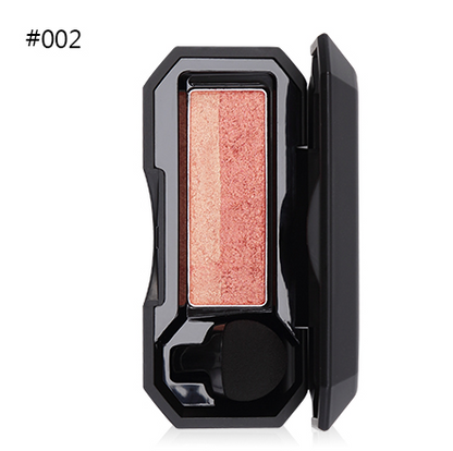 UBUB Professional Double Colors Shimmer Smoky Eyeshadow Shiny High Pigments Waterproof Long Lasting Nude Eye Shadow Palette