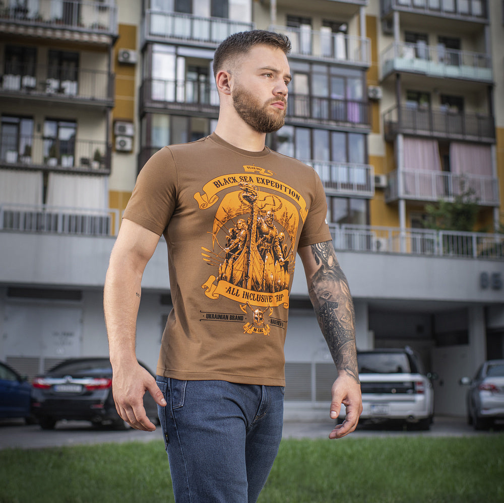 M-Tac T-shirt Black Sea Expedition