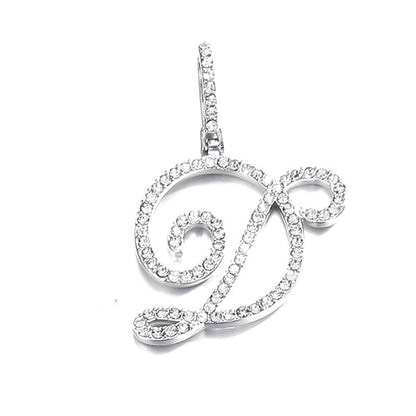 Hip hop accessories grass letter pendant melon seed buckle Cuban chain accessory