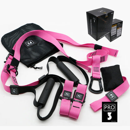 Suspension Training Strap - Adjustable, Wall Mount, Professional (TRX-style)