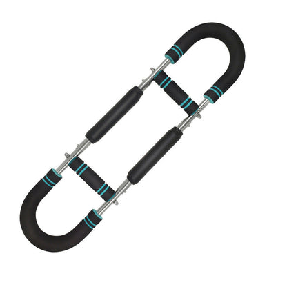 Adjustable Spring Twister Arm Exerciser: Strengthen forearms, triceps & chest. Portable home fitness gear.