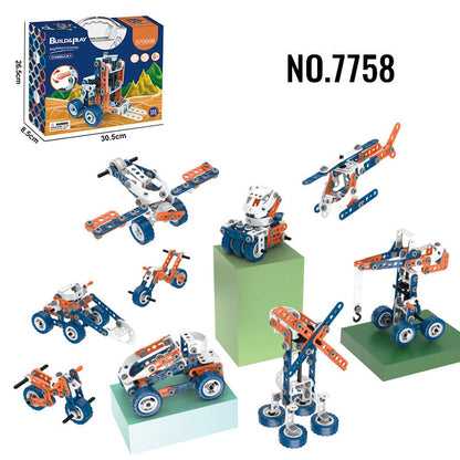Kids Building Blocks STEM Toys for 4+ Boys Birthday Gifts Educational Autism Sensory Toy Building Set Creative Learning Games