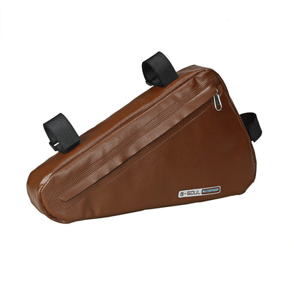 B-SOUL Bicycle Bag Large Capacity Triangle Bag Front Beam Bag Waterproof Upper Tube Saddle Bag Mountain Road Bike Riding