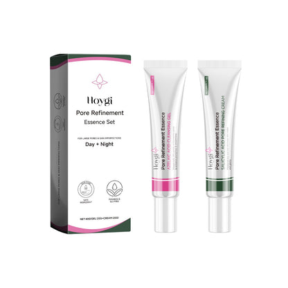 Pore Refinement Essence Set, Deeply Clean The Skin And Fine Pore Skin Cream