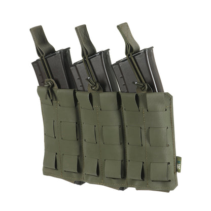 M-Tac Elastic Triple Mag Pouch Elite Laser Cut