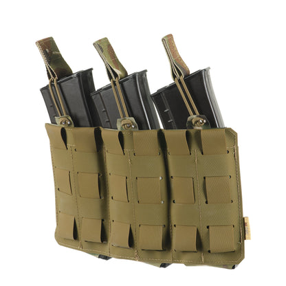 M-Tac Elastic Triple Mag Pouch Elite Laser Cut