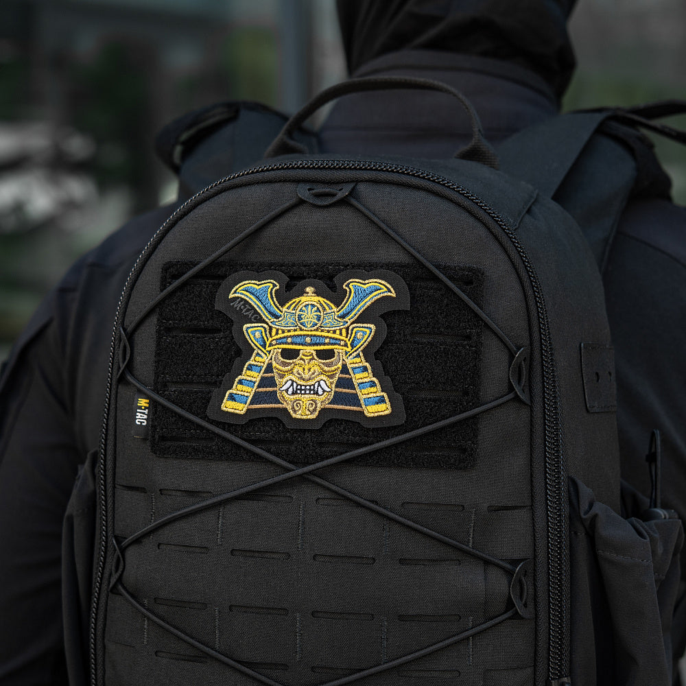M-Tac Samurai Mask Embroidered Patch