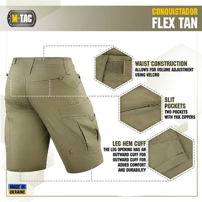 M-Tac Tactical Shorts Conquistador Flex