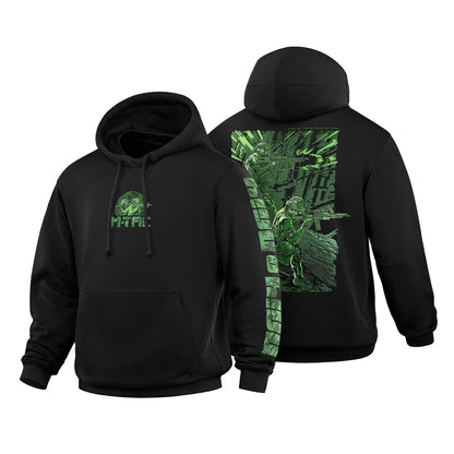 M-Tac Hoodie Side by Side Oversize Hard Black