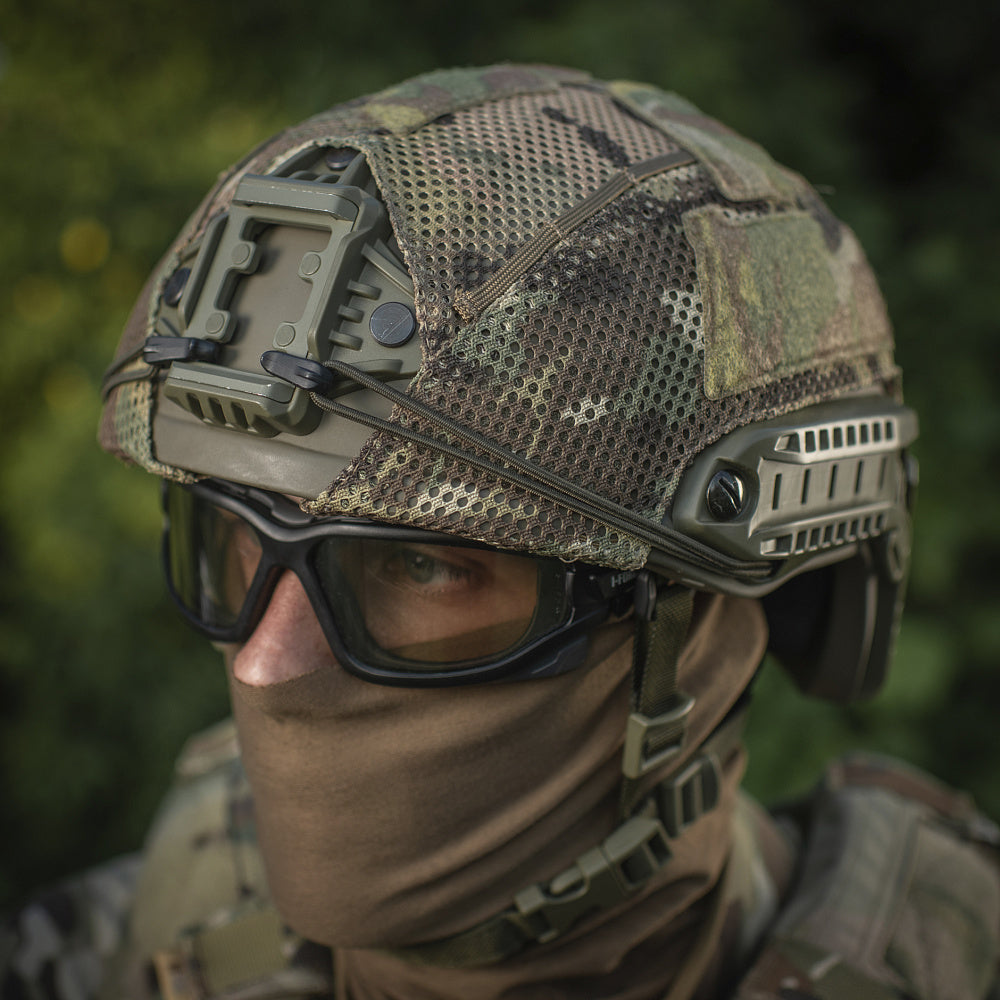 M-Tac Helmet Cover with Shroud Port