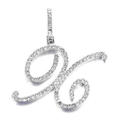 Hip hop accessories grass letter pendant melon seed buckle Cuban chain accessory