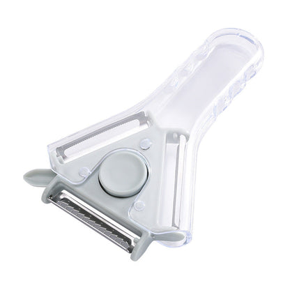 3-in-1 Practical Peeler Grater Three Blade Standard Serrated Fall Prevention Wear-resisting Kitchen Tool