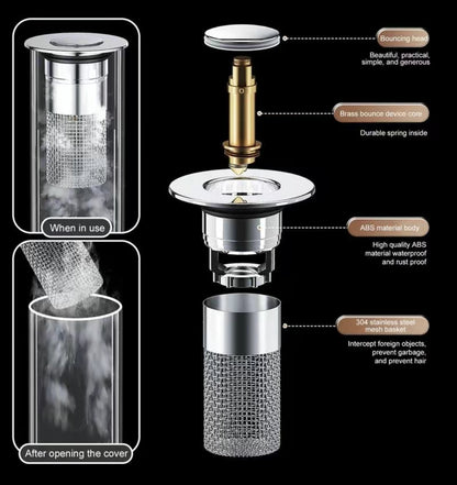 No Clog Drain Catcher