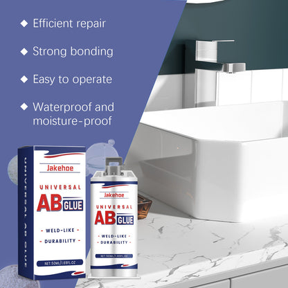 Repair Glue Pipe Surface Cracks Wall Tile Crevices Waterproof Adhesive Casting Glue Ab Adhesive Repair Agent