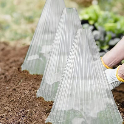 30 Reusable Square Planting Tents. Protect plants from birds, frost & snails.