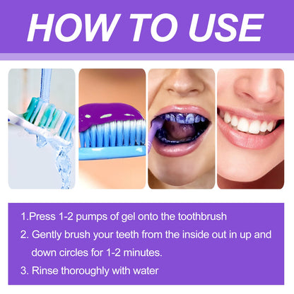 Teeth Whitening Serum, Cleans Teeth And Tartar, Freshens Breath, Protects Gums And Brightening Teeth Essence