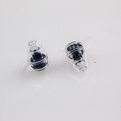 Noise Reduction And Sound Isolation Earplugs Concert High Fidelity Filter Earplugs Wholesale Blue Filter Earplugs Double Tail