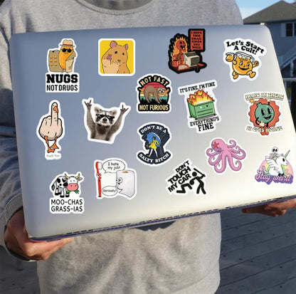 LaughSlap Sticker Pack