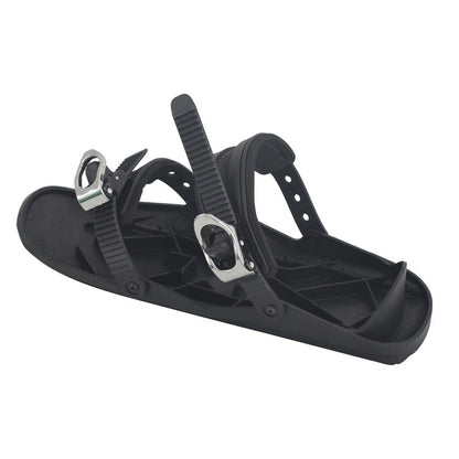 Skiing Mini Sled Outdoor Snow Board Ski Boots High Quality Adjustable Bindings Portable Skiing Shoes Combine Skates With Skis
