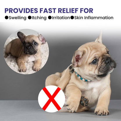 Pet Anti-Itch Spray, Pet Universal Cleaning And Soothing Skin Fur For Anti-Mite Anti-Bug Anti-Itch Spray