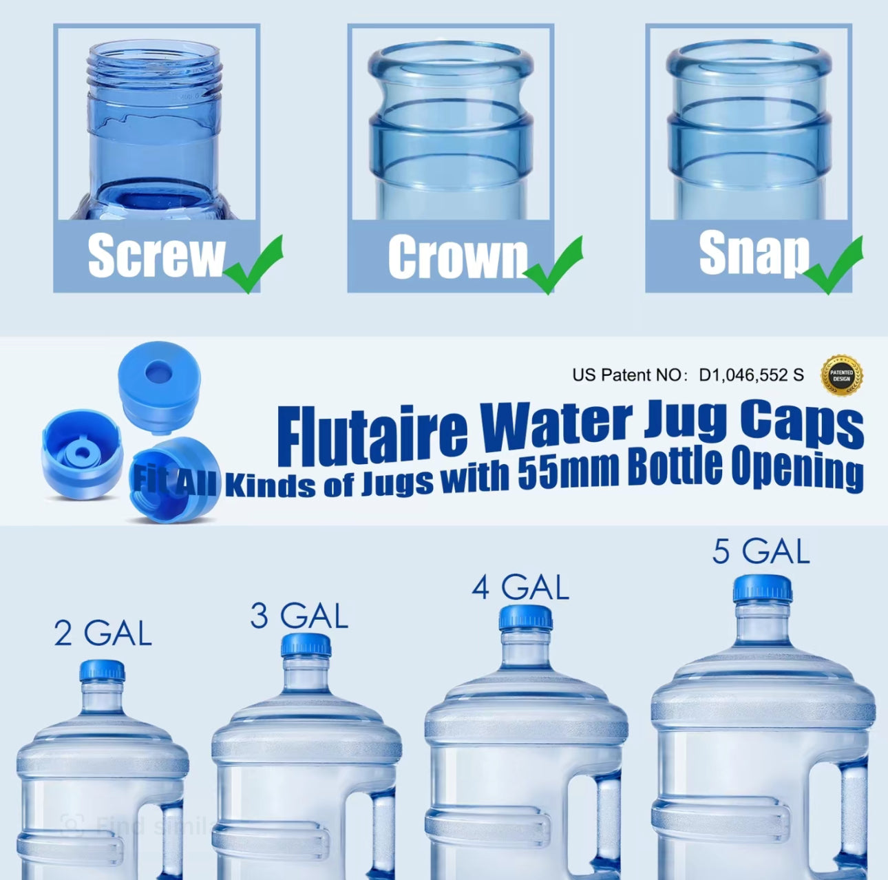 SipSeal Gallon Cap