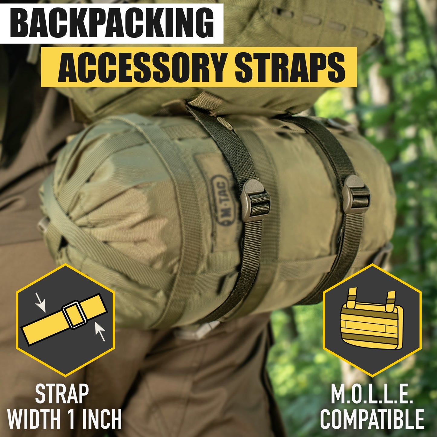 M-Tac Compressive Straps - (Set of 2)
