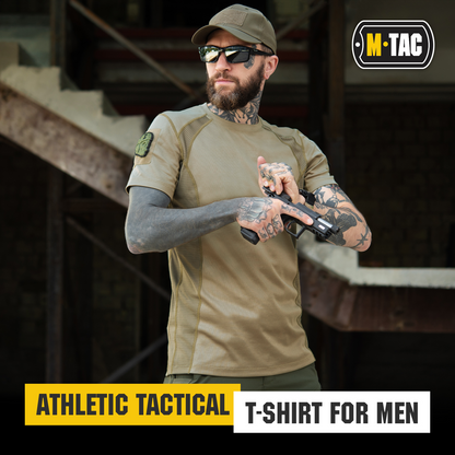 M-Tac T-Shirt Athletic Tactical Gen II with Loop Panels (Set of 3)