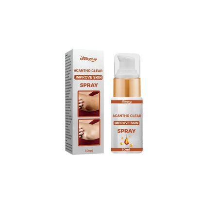 Acantho Clear Improve Skin Spray, Repair Black Spot, Elbow Knee Joint Black Whitening Skin Spray