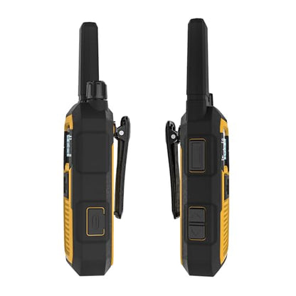 Retevis RB48 Heavy Duty Waterproof Walkie Talkies, Long Range Rechargeable Two Way Radios, Advanced Triple Proof, Vibration Reminder, for Warehousing Construction Contractor(10 Pack)