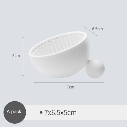 Creative Xiaowangzi Makeup Brush Cleaning Plate