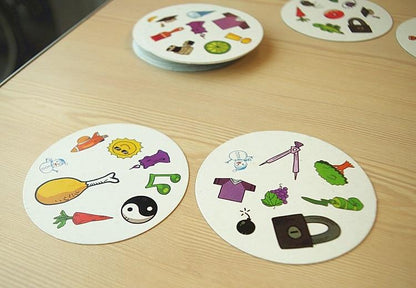 Spot It Dobble Find It Board Game for Children Funny with Family Gathering Good Paper Quality Card Game