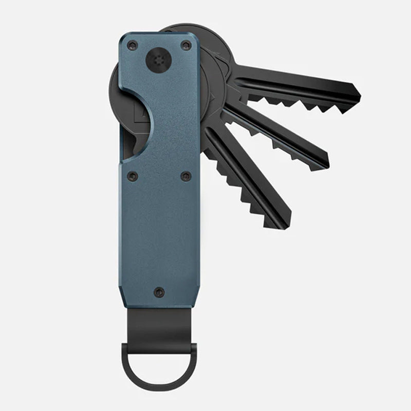 Keychain metal keychain aluminum alloy key storage keyclip