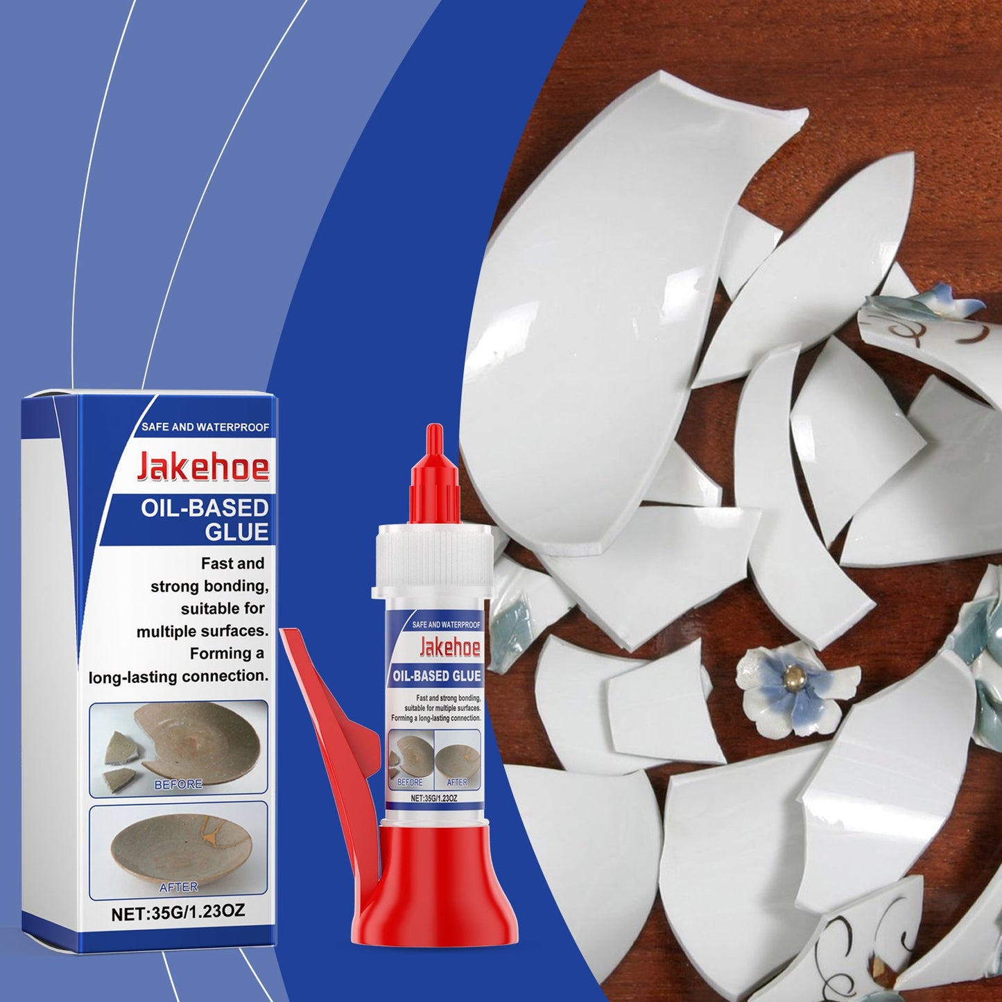 Welding Adhesive Glue Liquid Adhesive Patch Seamless Waterproof Multifunctional Oil-Based Transparent Welding Adhesive